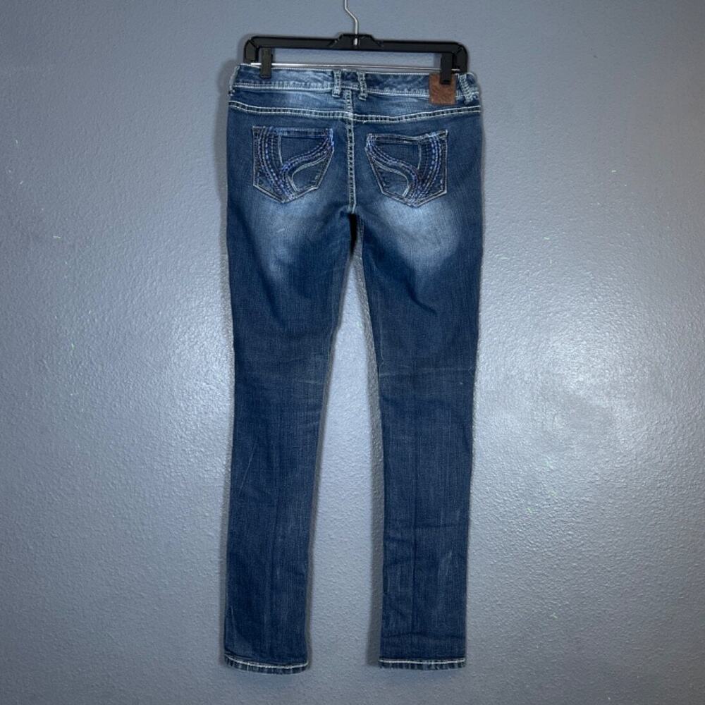 Ariya Jeans Women’s 5/6 blue denim Y2K baggy vintage ‘90 pants